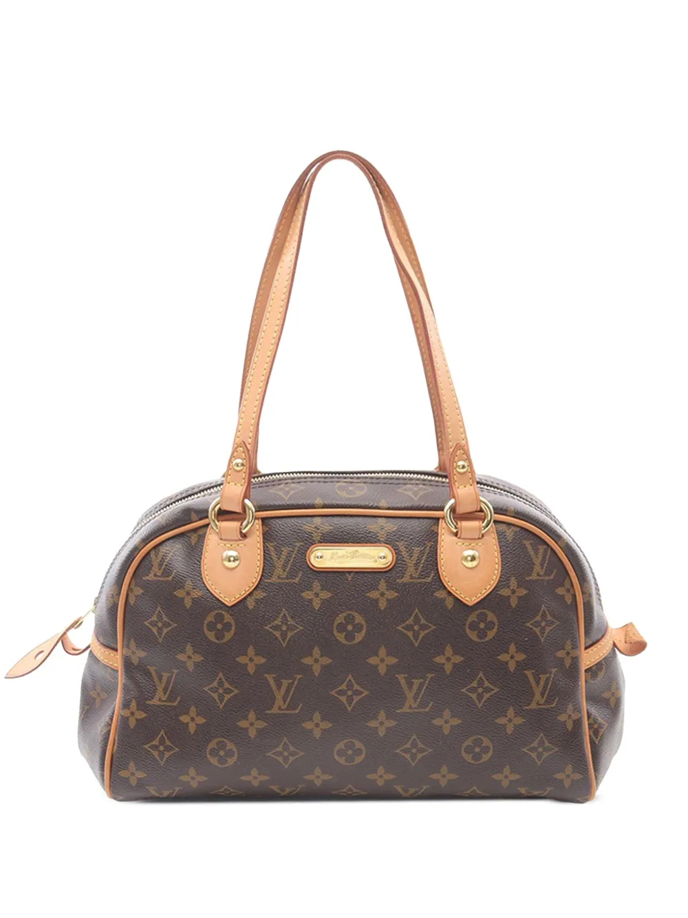 Louis Vuitton Pre-Owned 2008 モノグラム モントルグイユ PM ハンドバッグ - ブラウン Louis Vuitton Pre-Owned 2008 モノグラム モントルグイユ PM ハンドバッグ - ブラウン