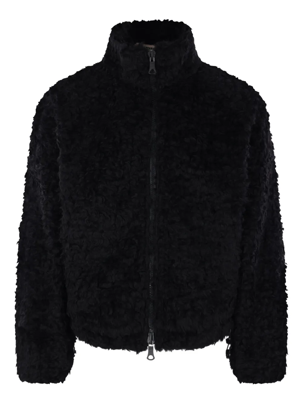 Meta Campania Collective zip-up shearling jacket - Nero