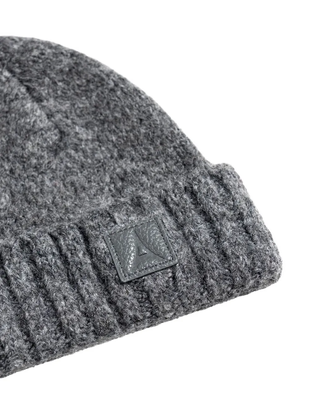Manière De Voir Tima logo beanie - Grijs