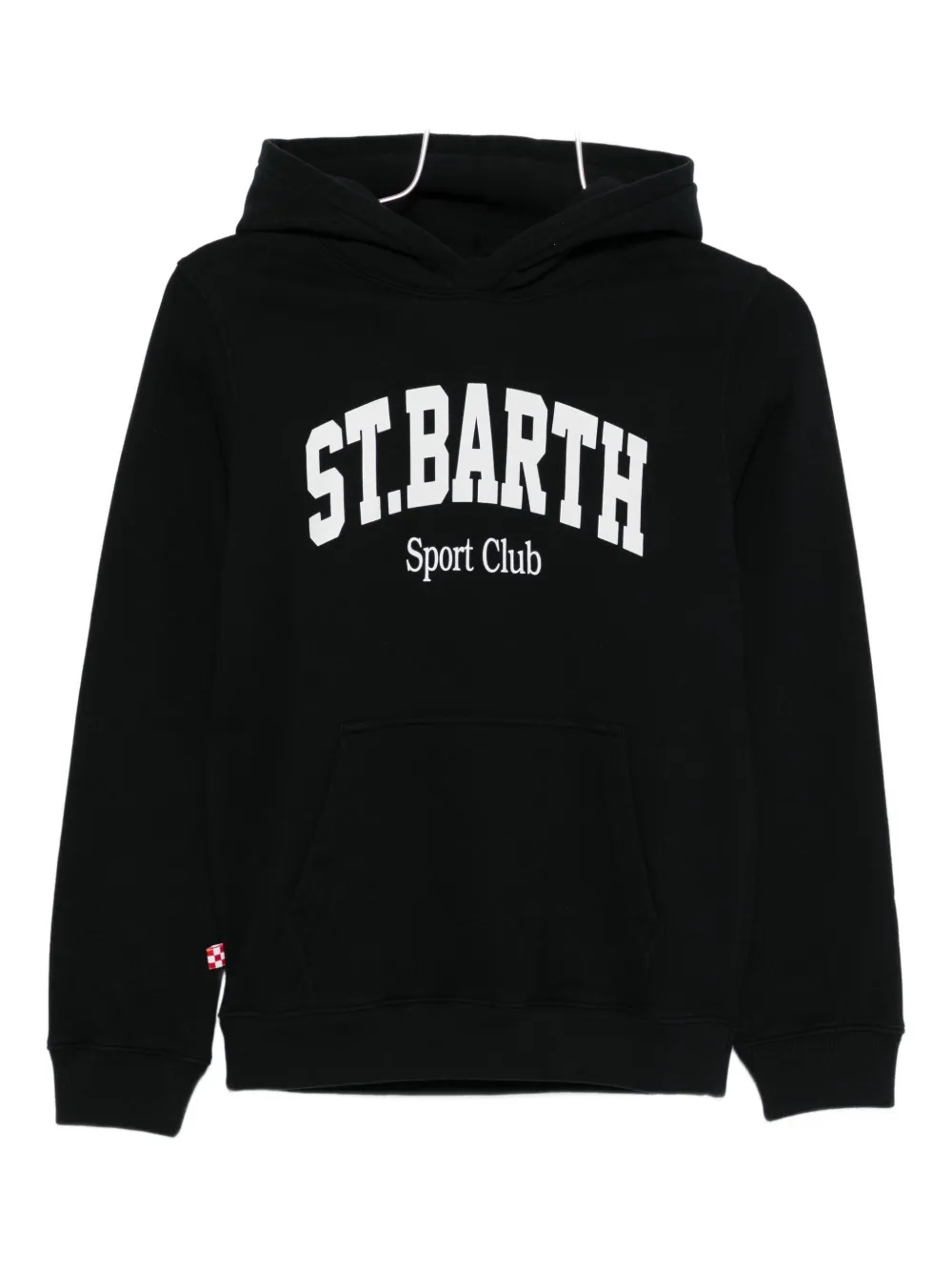 Mc2 Saint Barth Oliver Logo Hoodie In Black