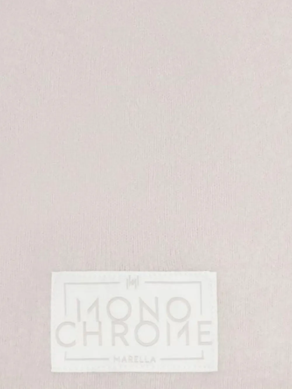 Marella logo-appliqué beanie - Beige