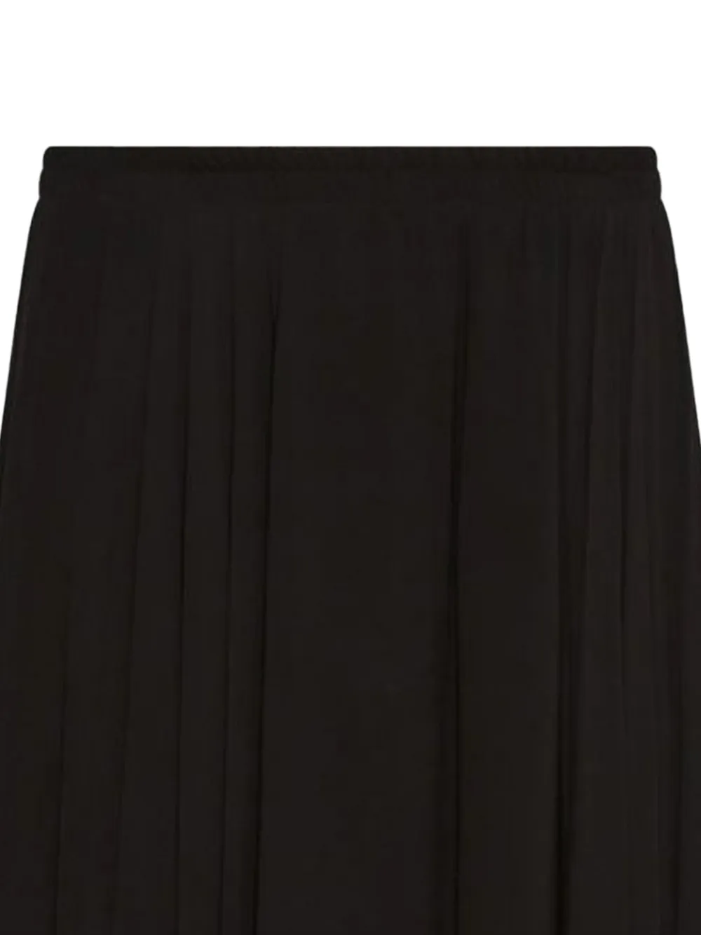 Marella pleated maxi skirt - Zwart