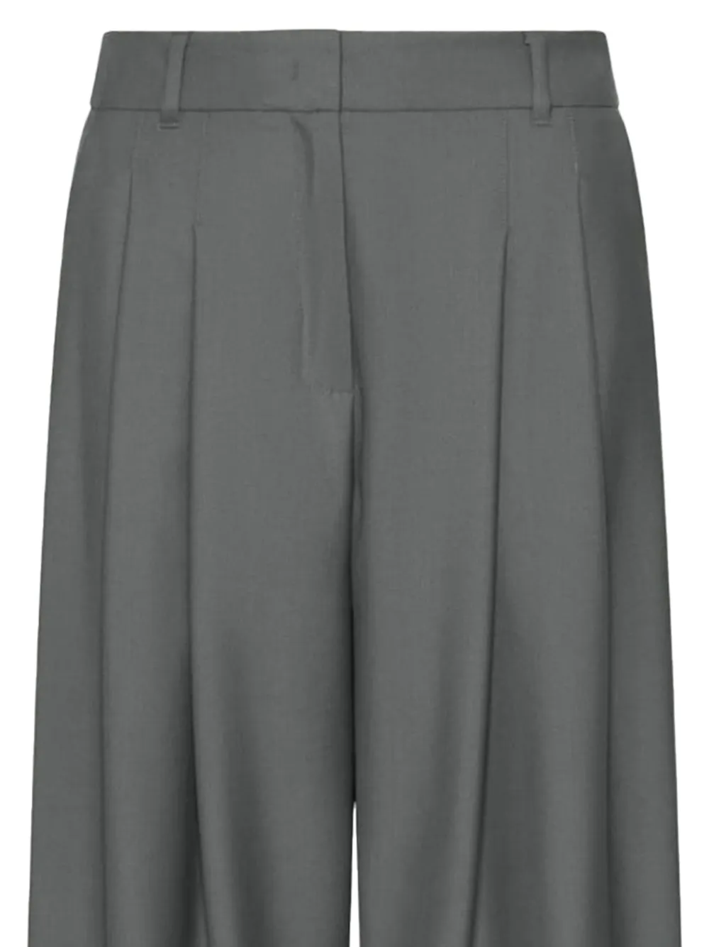 Marella pleated tailored trousers - Grijs