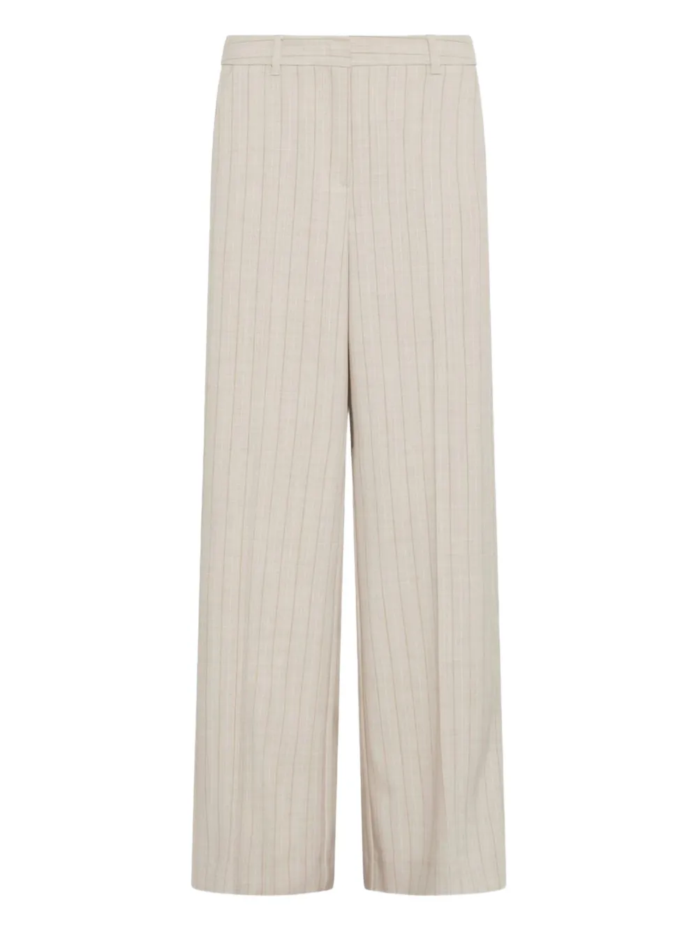 Marella Skipper Striped Trousers In Gold