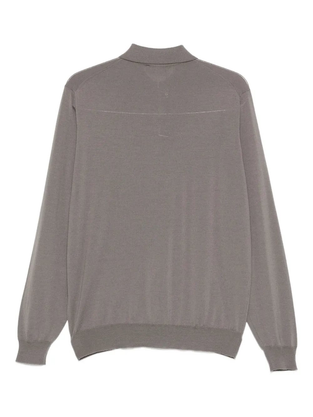 Dell'oglio zip-neck polo shirt - Grijs