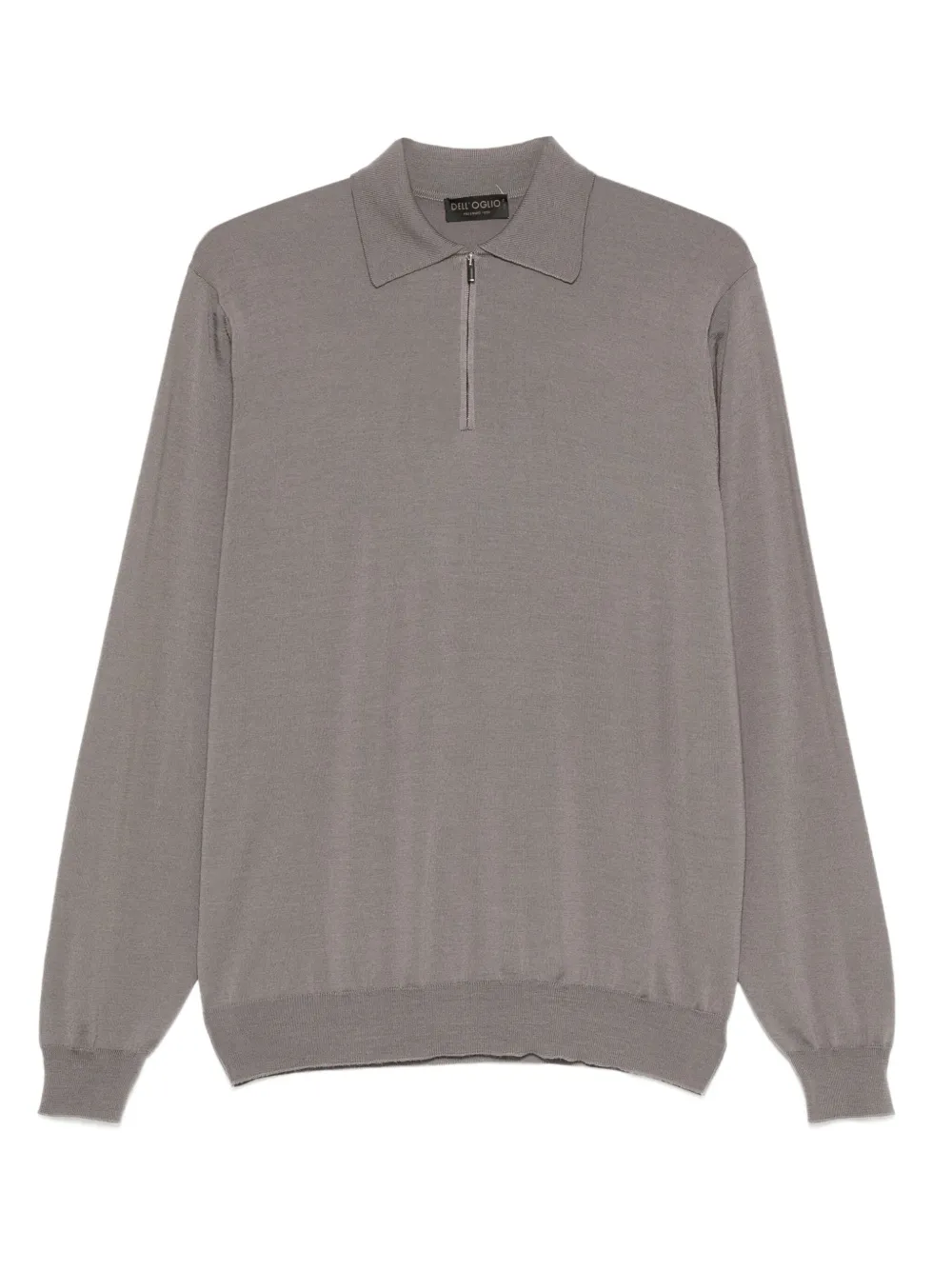 Dell'oglio ジップ ポロシャツ - グレー