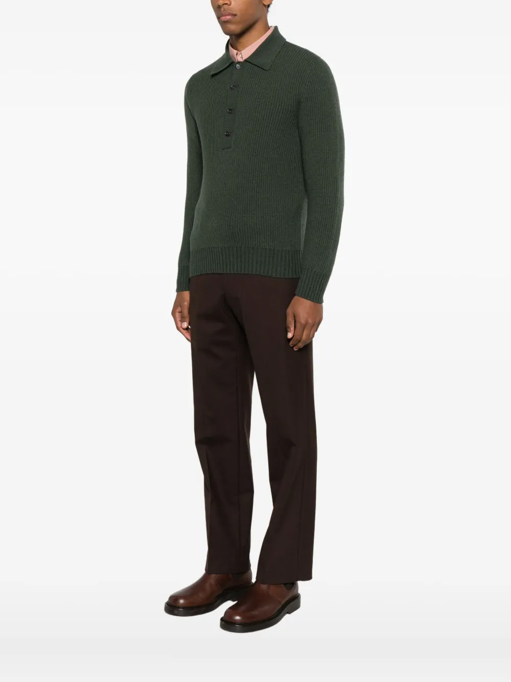 Mcgeorge Button Polo Shirt In Green