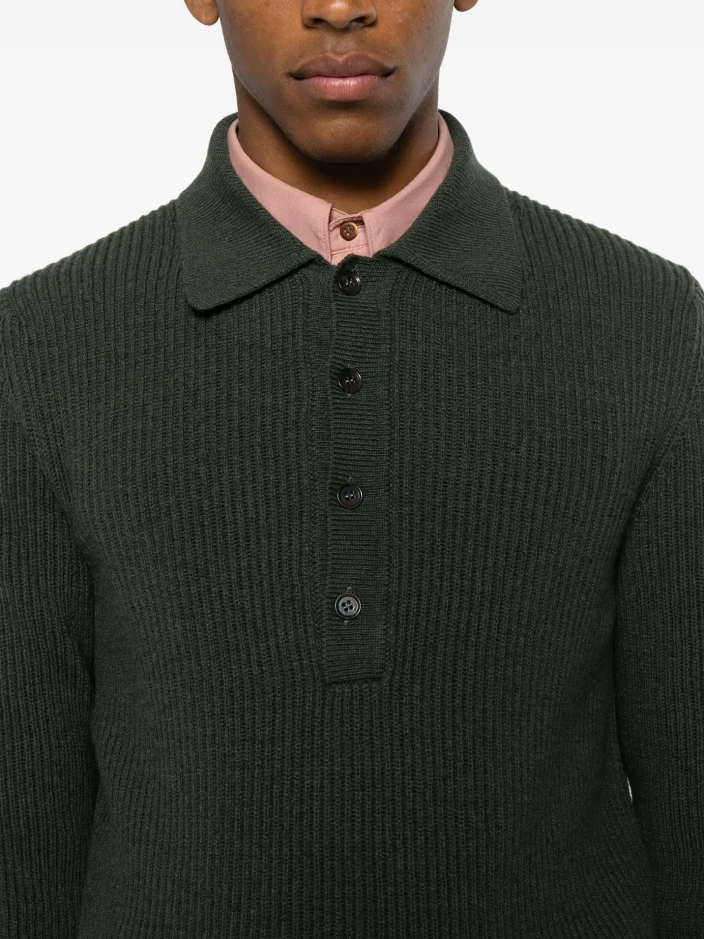 Mcgeorge Button Polo Shirt In Green