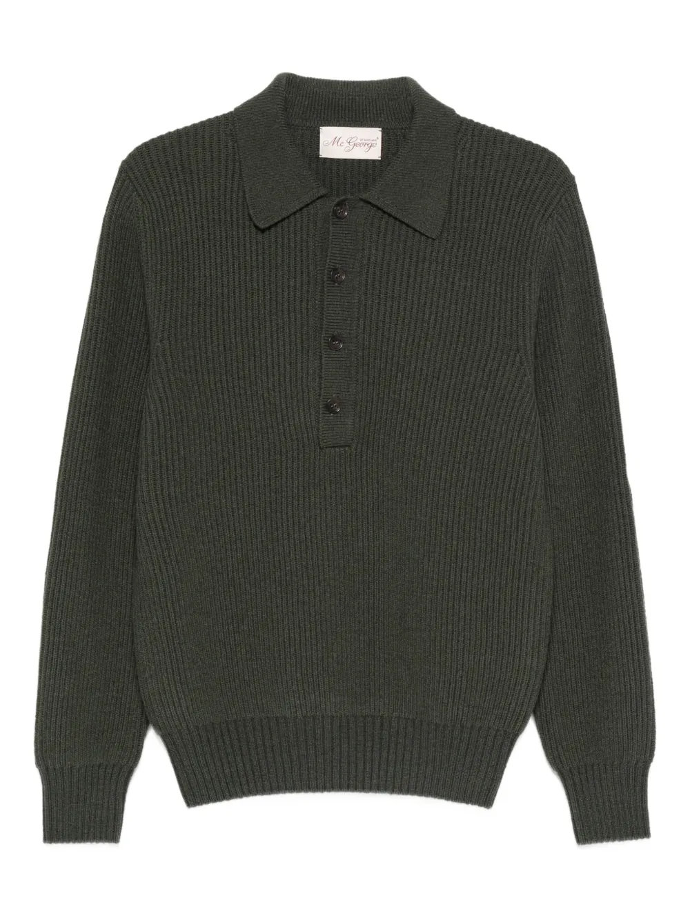 McGeorge button polo shirt | Green | Image 1