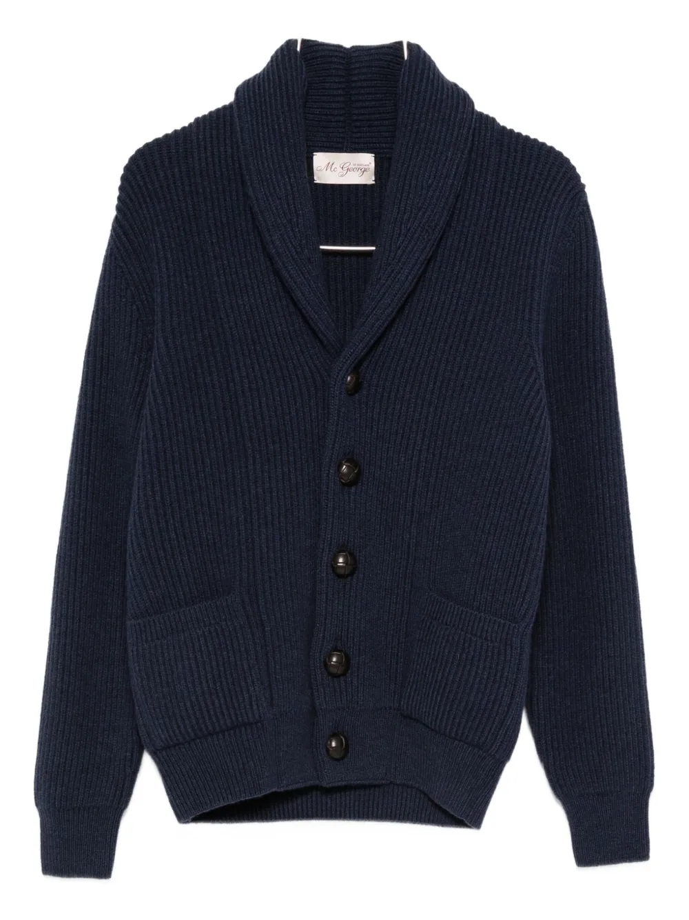 McGeorge button shawl-collar cardigan | Blue | Image 1