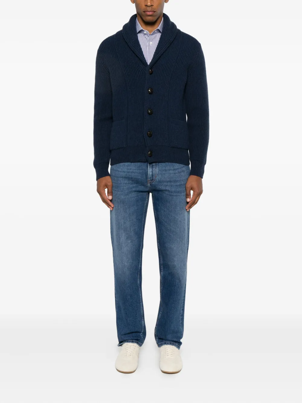 McGeorge button shawl-collar cardigan | Cardigans | Image 2