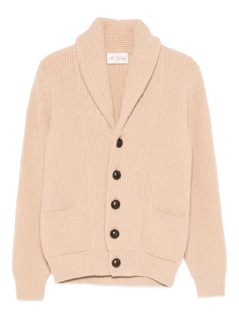 McGeorge button shawl-collar cardigan