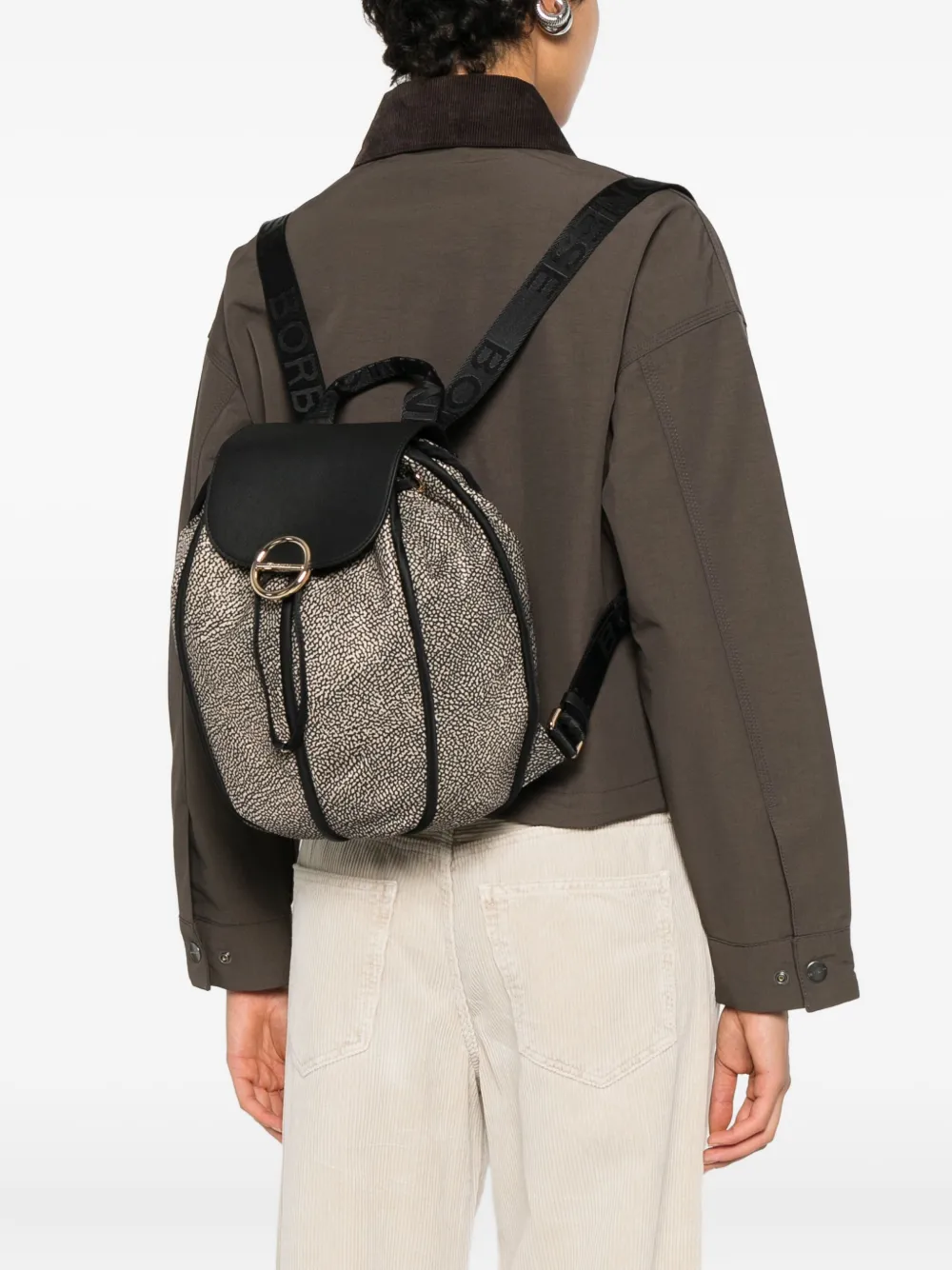 Borbonese Cottage patterned backpack | Image 2