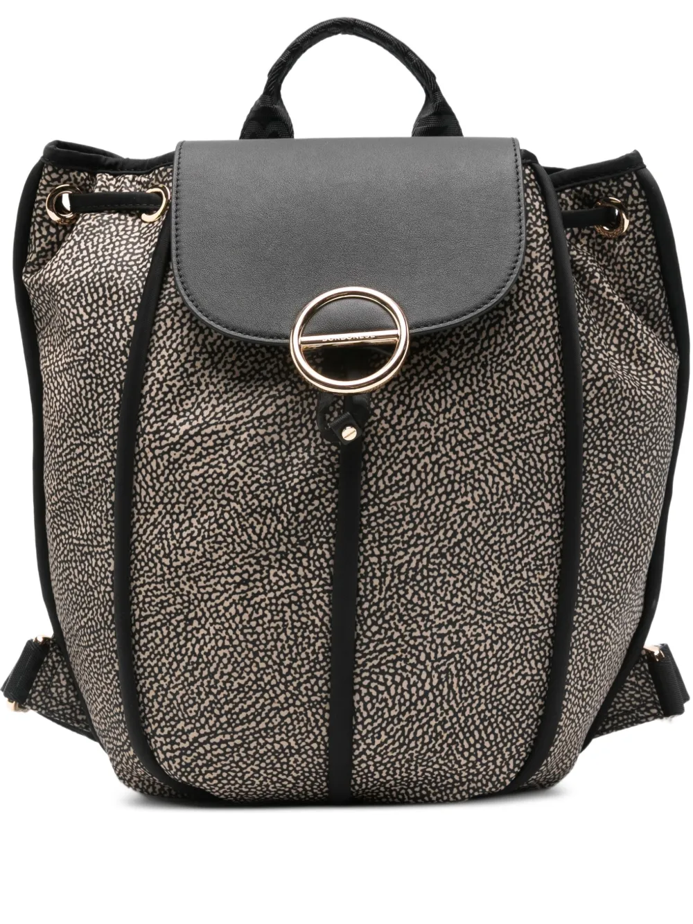 Borbonese Cottage patterned backpack | Neutrals | Image 1