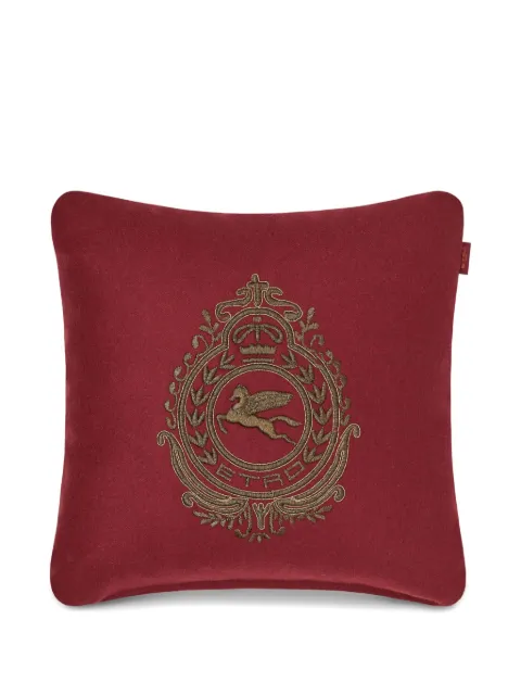ETRO HOME エンブロイダリークッション 45cm x 45cm