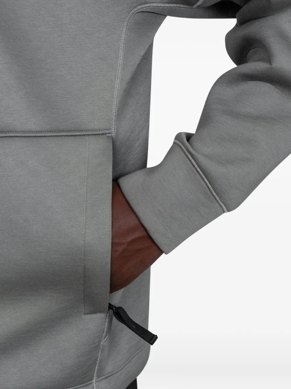 Stone Island Scuba hoodie met rits Grijs