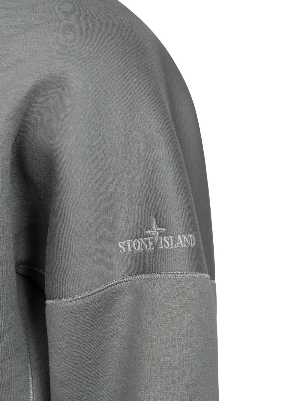 Stone Island Scuba hoodie met rits Grijs