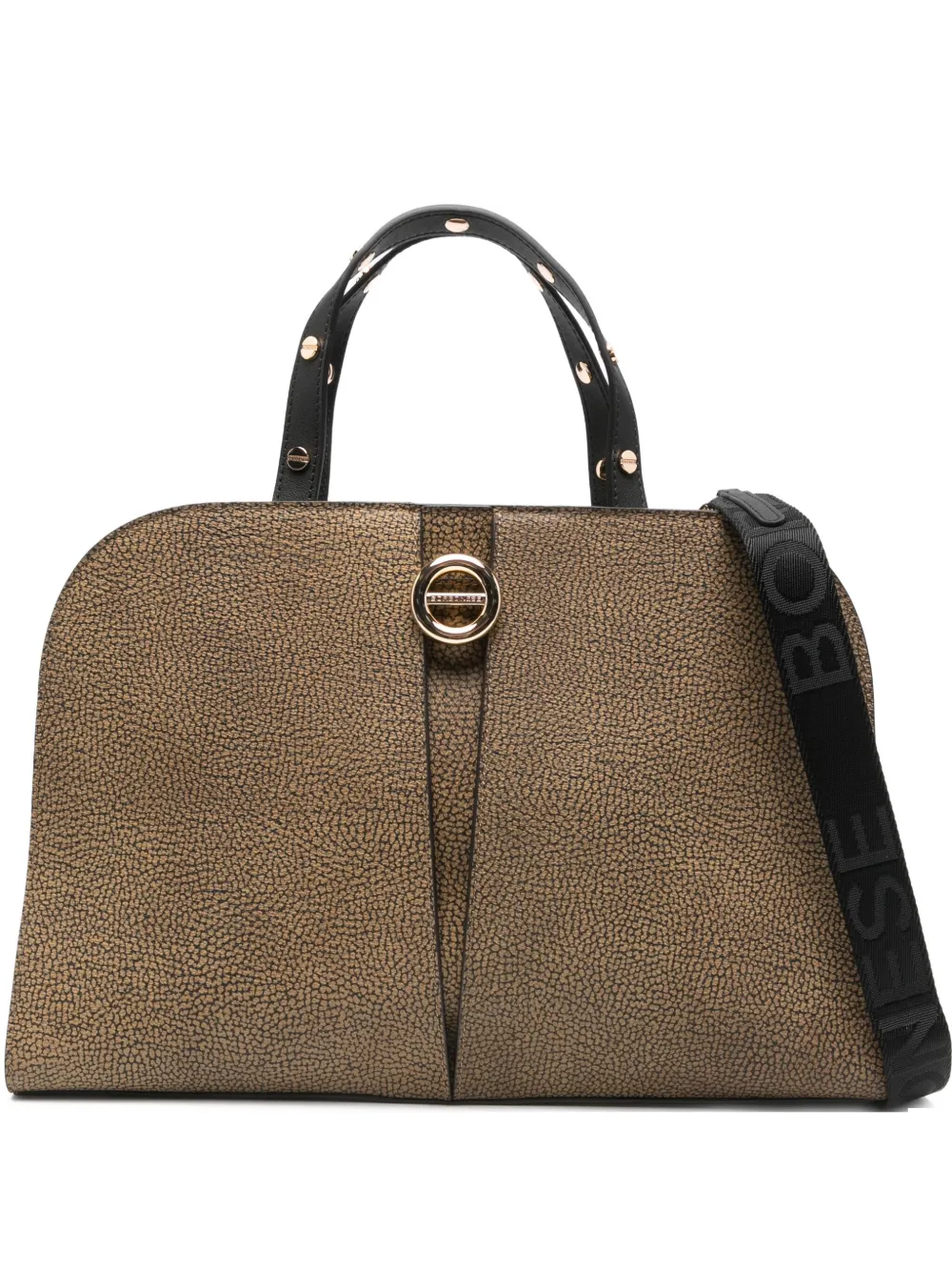 Borbonese sac à main Tulip médium | marron | Image 1