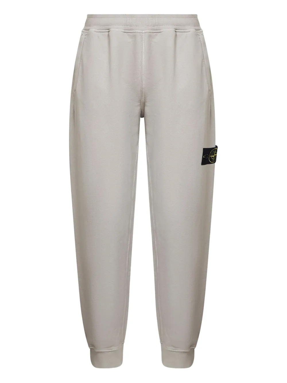 Stone Island badge elastic track pants | Grey | Image 1