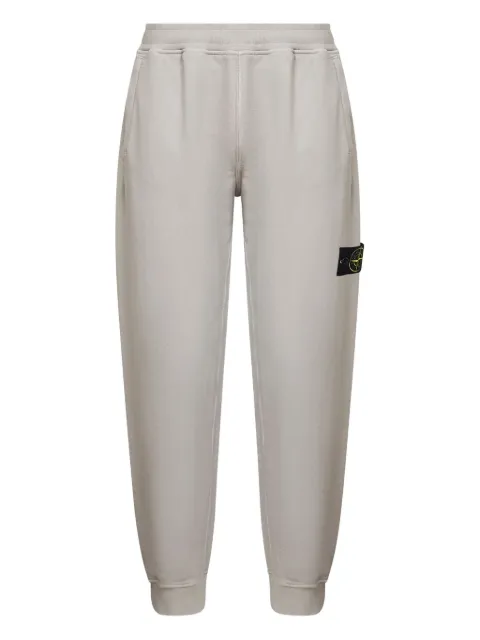 Stone Island badge elastic track pants