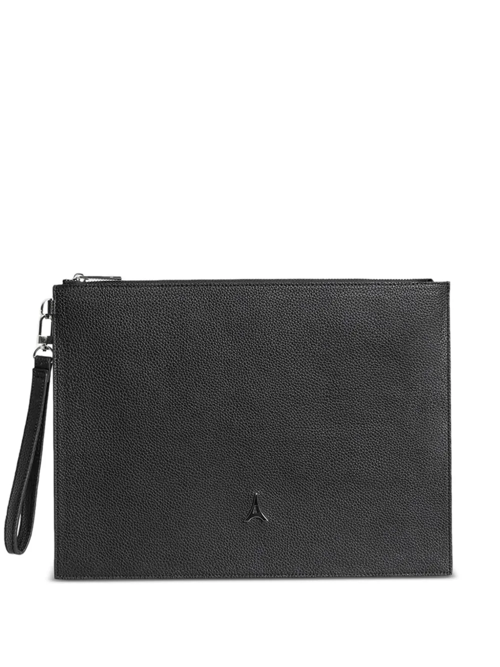 Manière De Voir Eiffel-logo detachable-strap laptop case | Black | Image 1