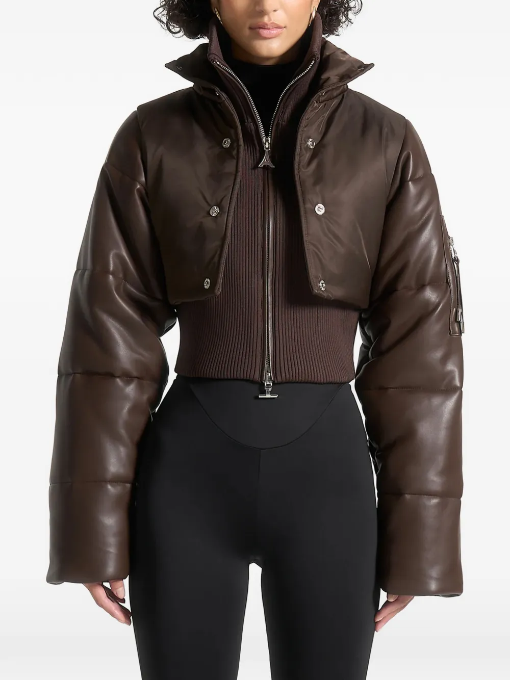 Manière De Voir Lysandra jacket Bruin