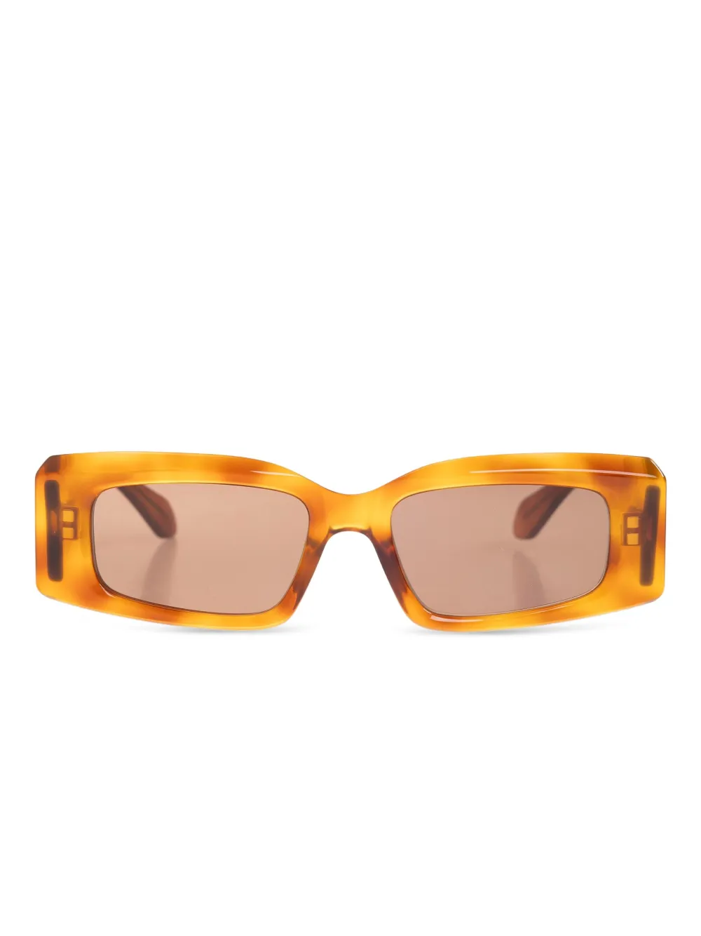 Alaïa rectangle sunglasses | Brown | Image 1