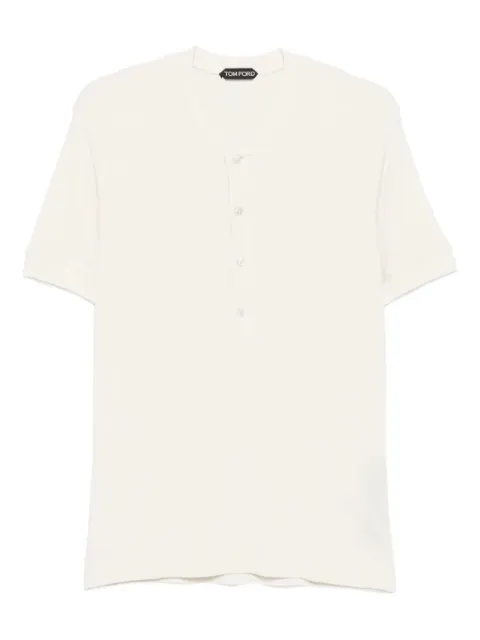TOM FORD camiseta con botones