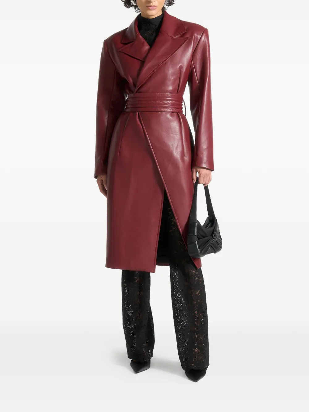 Manière De Voir abrigo Malya con cinturón removible | Gabardinas e impermeables | Image 2