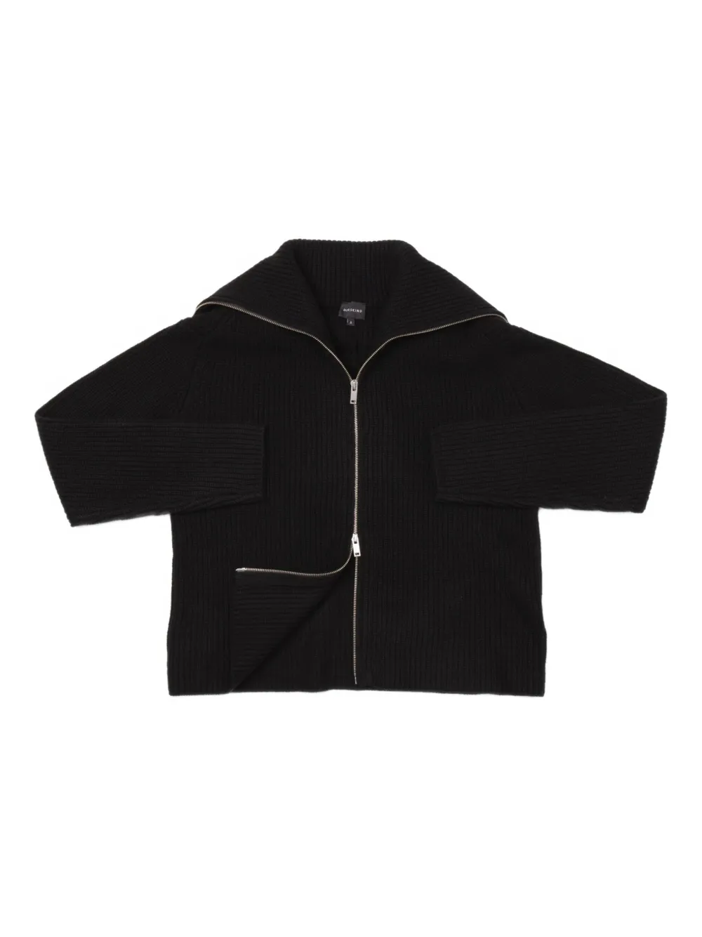 Herskind Archie Zipped Cardigan In Black