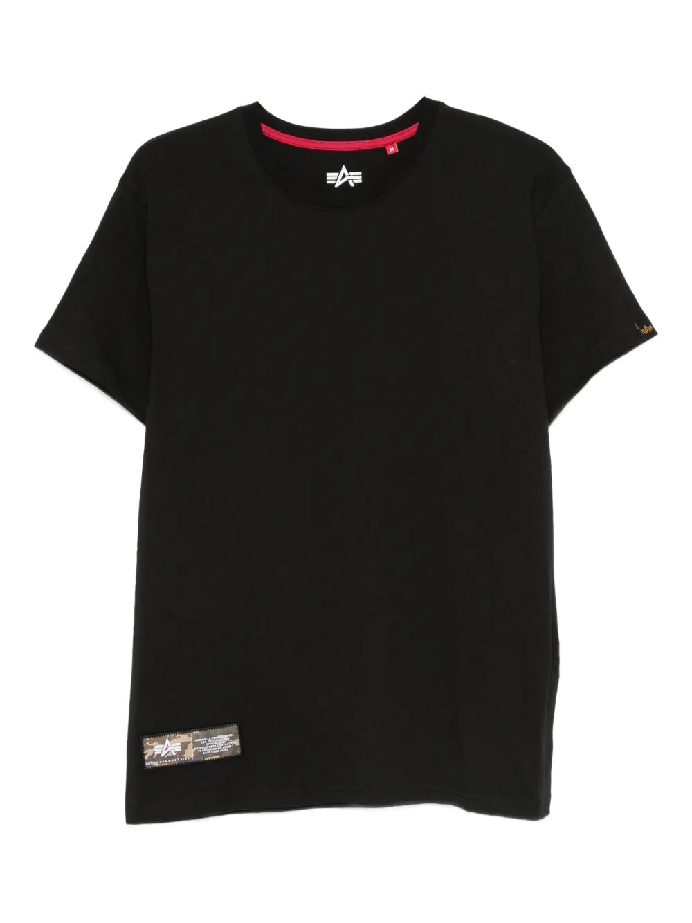 Alpha Industries playera Camo Label | negro | Image 1