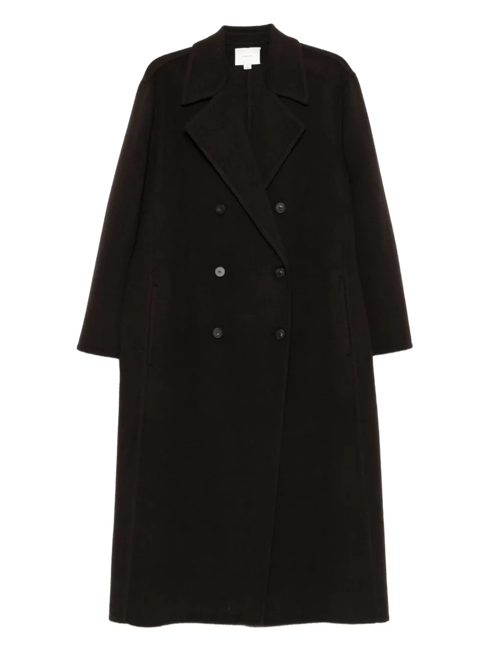 Vince double-breasted coat | Brown | Image 1