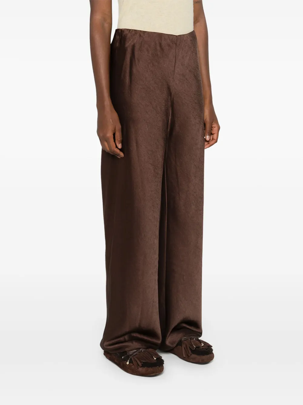 Vince Broek met wijde pijpen Bruin
