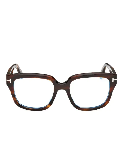 TOM FORD Eyewear lentes con armazón cuadrada y detalle del logo