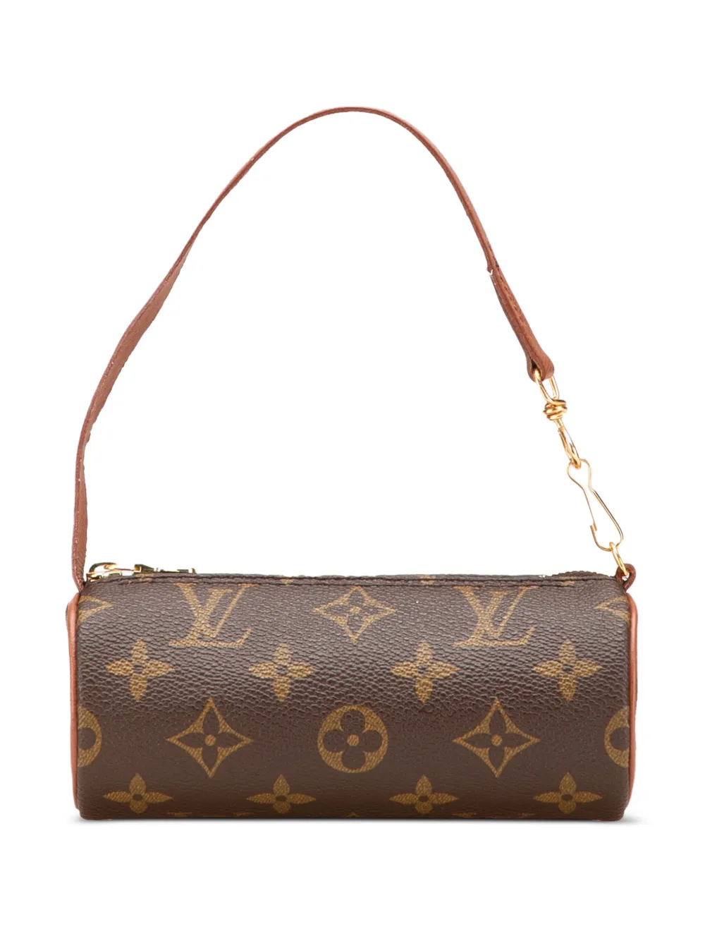 Louis Vuitton Pre-Owned 2000-2025 モノグラム パピヨン ポシェット ハンドバッグ - ブラウン Louis Vuitton Pre-Owned 2000-2025 モノグラム パピヨン ポシェット ハンドバッグ - ブラウン