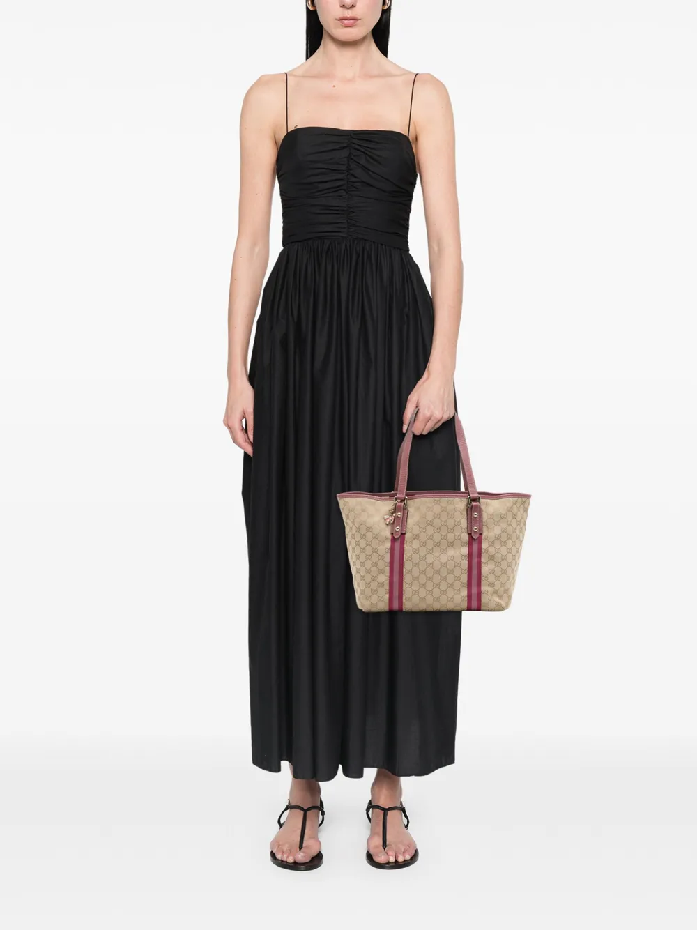 Gucci Pre-Owned 2000-2015 Large GG Canvas Jolicoeur tote bag | Pre-Owned | Image 2