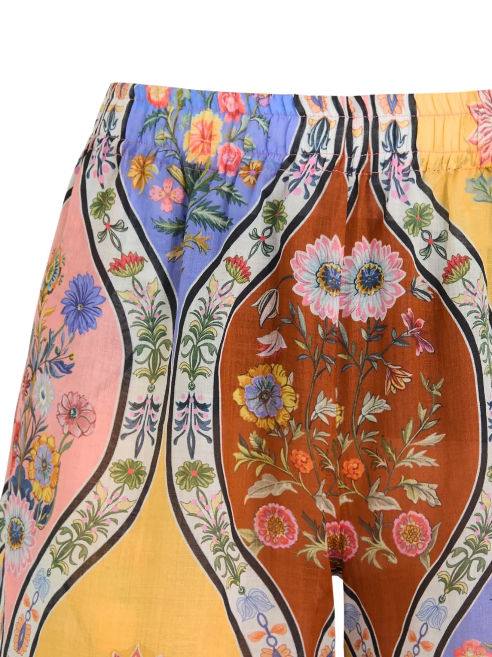 Borgo De Nor Shorts Bizzy a fiori - Rosa