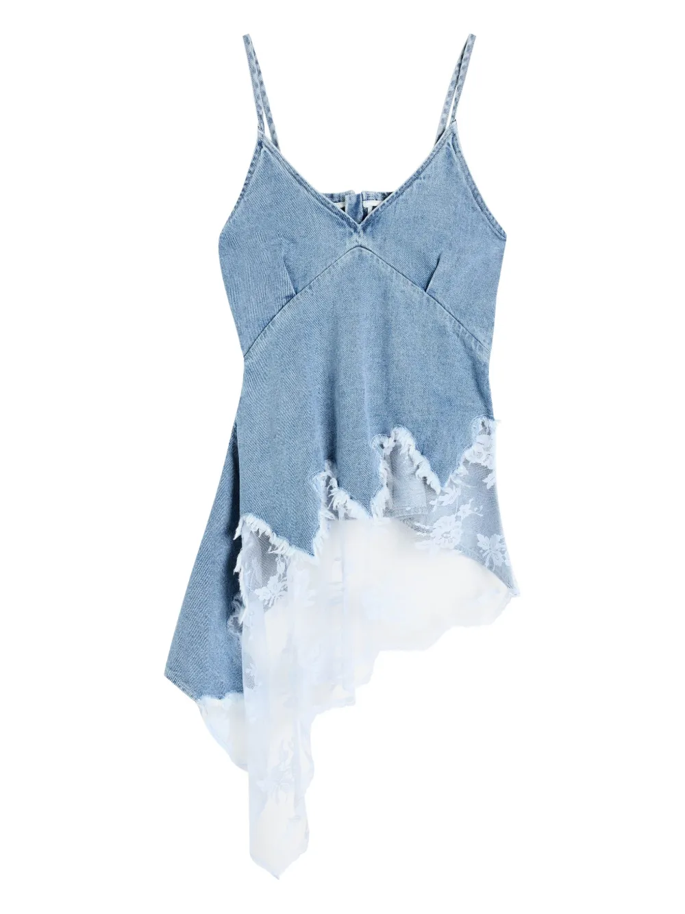 Marques'Almeida Blusa con orlo asimmetrico