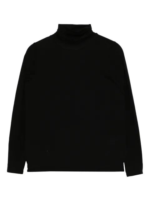 Eileen Fisher sheer turtleneck top