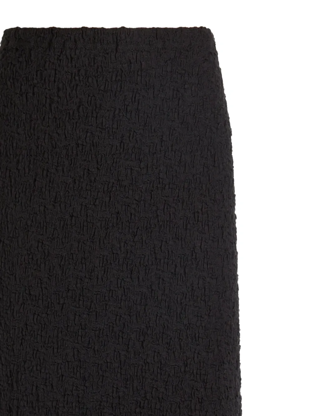 Eileen Fisher Straight rok met textuur - Zwart