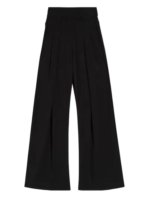 High pleated trousers