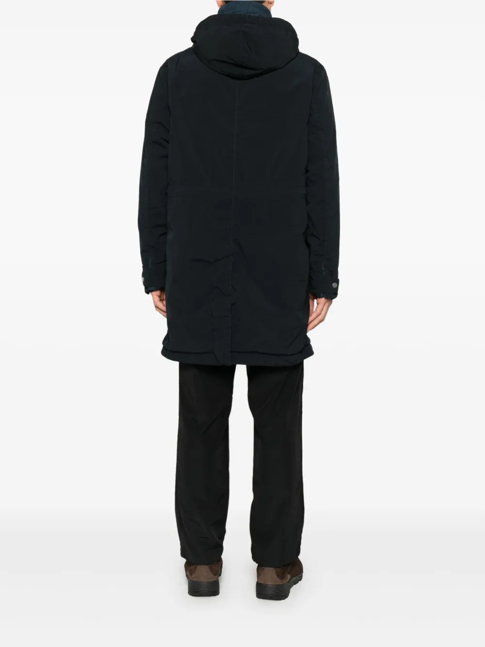 Stone Island Jack met capuchon Blauw