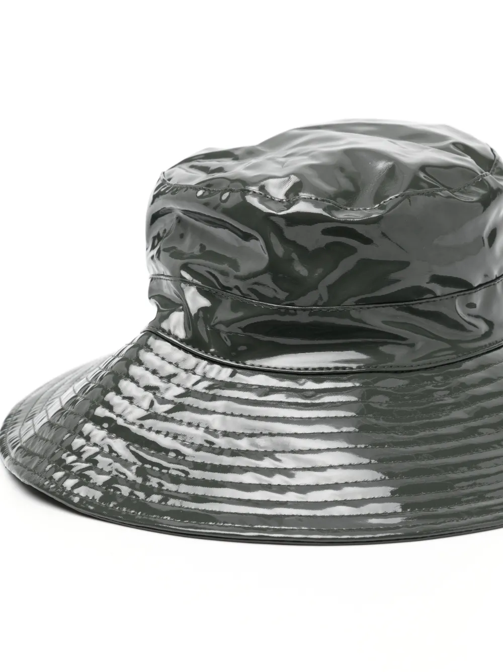 Rains Boonie Rubberised Bucket Hat In Green