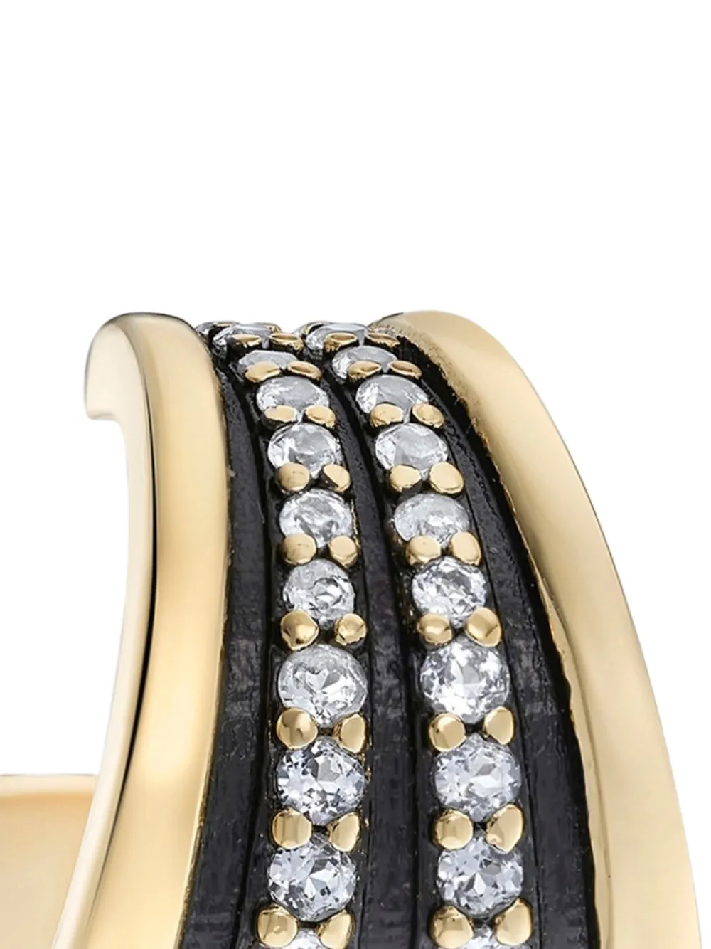 Nina Embellished Hoop Earrings