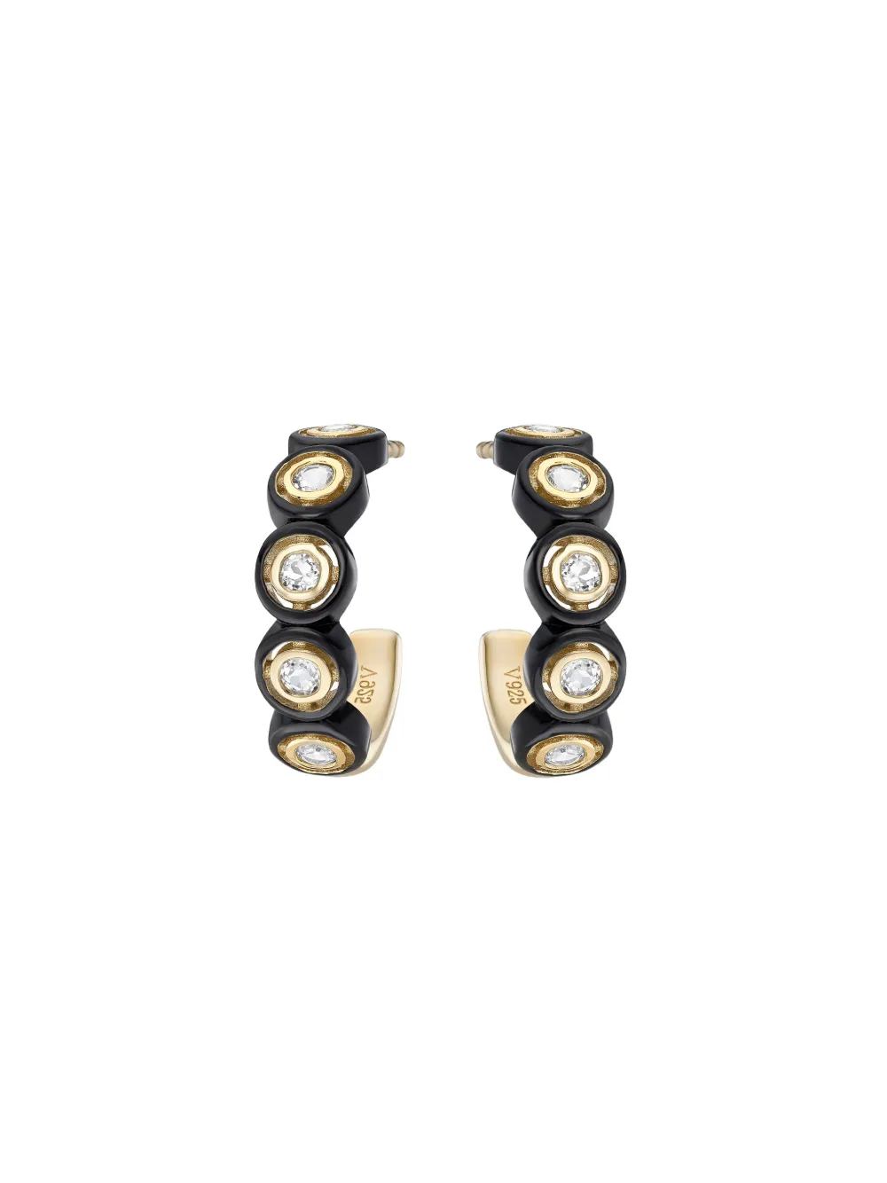 V by Laura Vann Zadie earrings - Goud