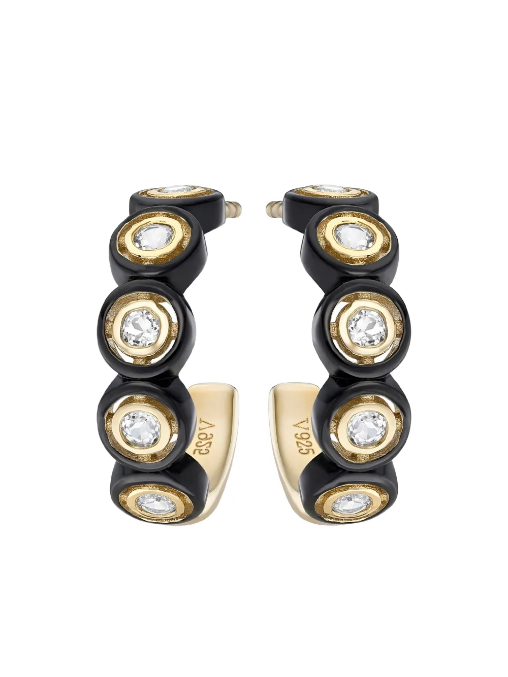 V by Laura Vann Zadie earrings - Gold