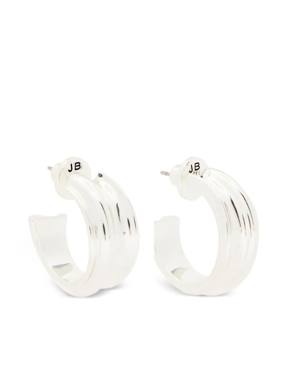 Jenny Bird Lennon hoops - Silber