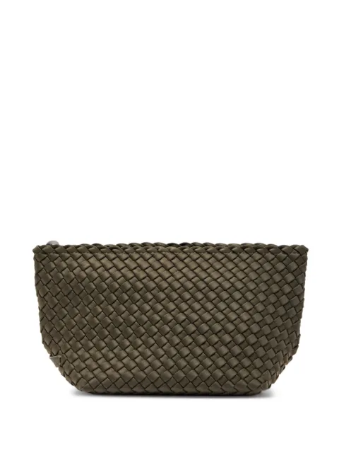 NAGHEDI medium Portofino woven makeup bag