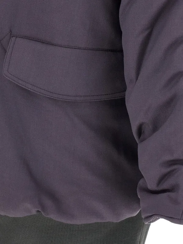 Magliano 3/4 Kenny Hooded Jacket | Purple | FARFETCH IL