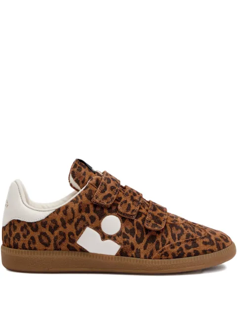 MARANT ÉTOILE Beth leopard-print sneakers